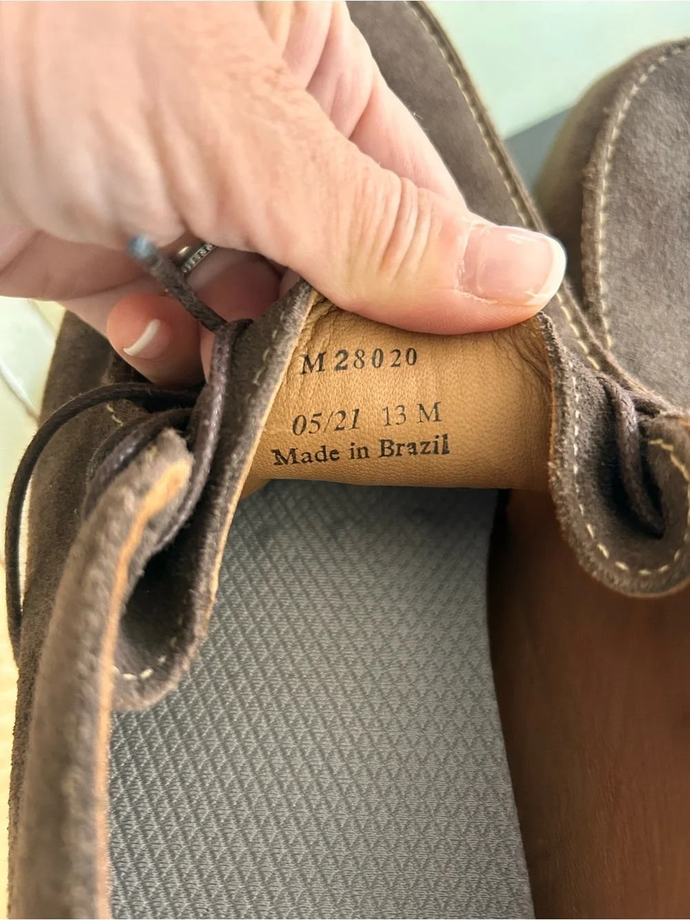 Johnnie-O Brown Suede Malibu Chukka Boots